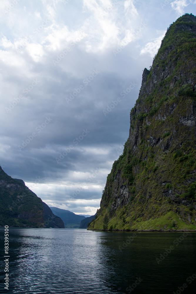 Naeroyfjord, Sogn og Fjordane, Norwegen