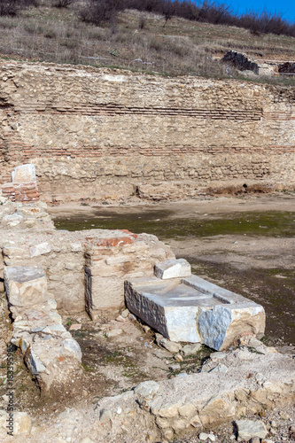 Heraclea Sintica -  Ruins of ancient Greek polis   located near town of Petrich  Bulgaria