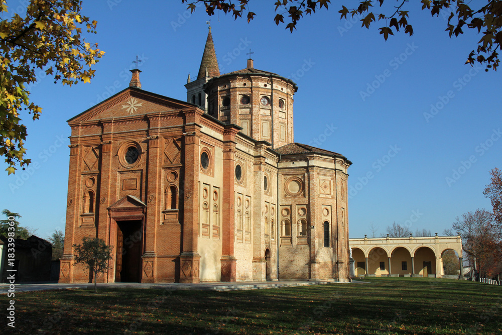 il santuario della Beata Vergine della Misericordia a Castelleone (Cremona); opera dell'architetto Agostino de Fondulis