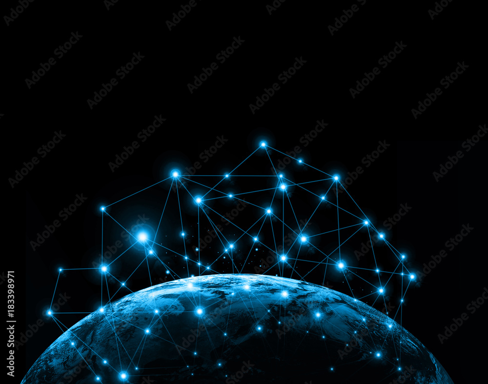 Earth from Space. Best Internet Concept of global business from concepts series. Elements of this image furnished by NASA. 3D illustration Earth from Space. Best Internet Concept of global business from concepts series. Elements of this image furnished by NASA. 3D illustration
