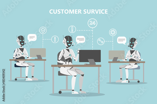 Chatbots customer service.