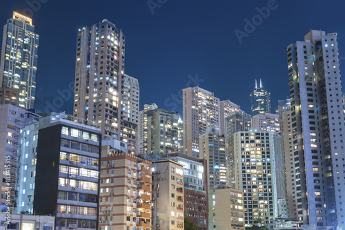 high rise residential building in Hong Kong