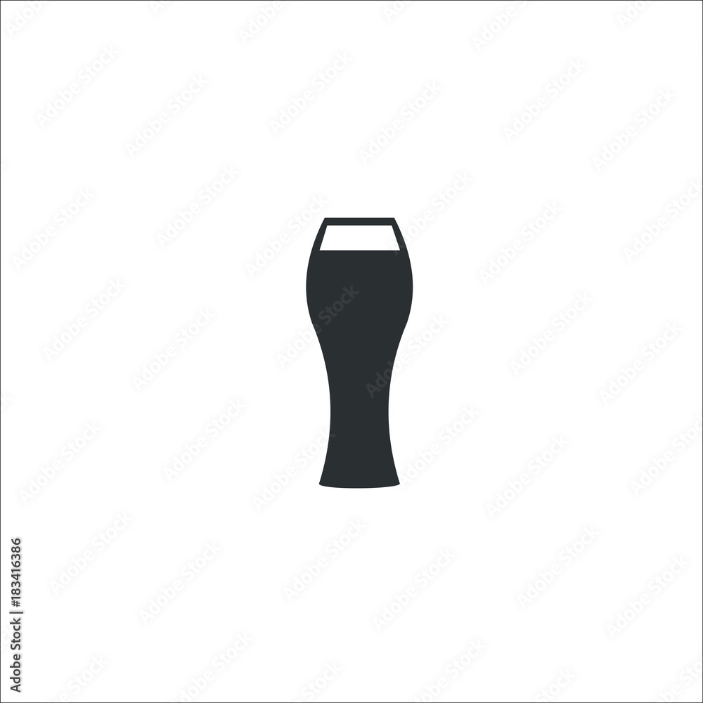 Glass of beer icon Glass of beer icon