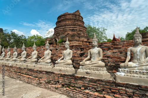 Buddha Statues in Ayutthaya, Thailand