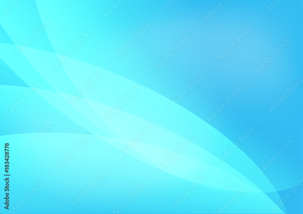 Blue wave abstract background for graphic design and banner