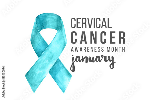 Cervical cancer awareness month banner photo
