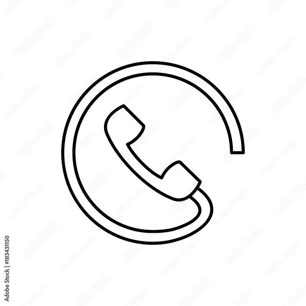 call icon illustration call icon illustration