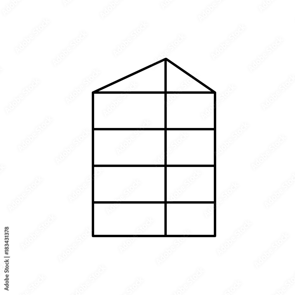 shutter blinds icon illustration shutter blinds icon illustration