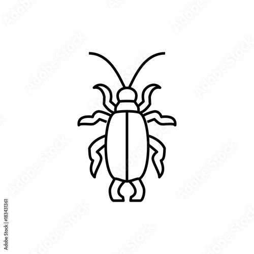 beetle icon illustration © HN Works