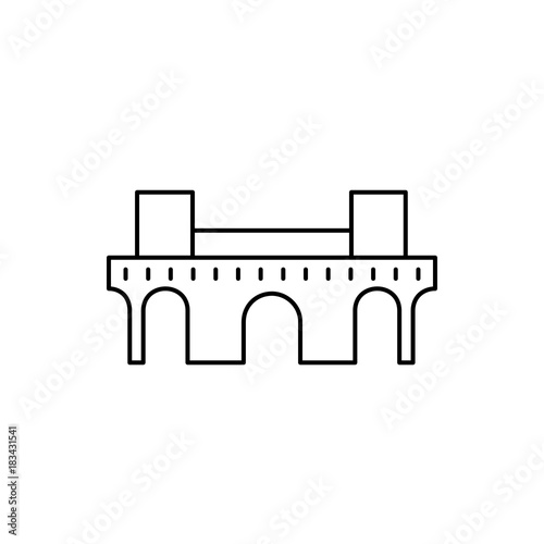 bridge icon illustration