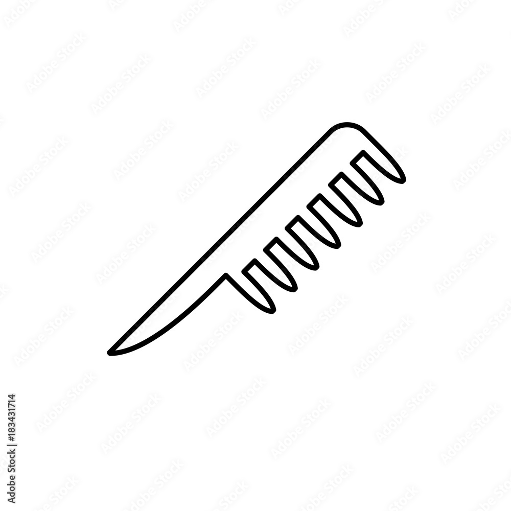 comb icon illustration comb icon illustration