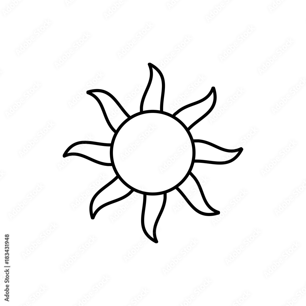 sun icon illustration sun icon illustration