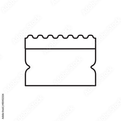 sponge icon illustration