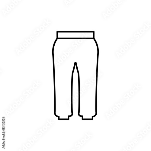 pants icon illustration