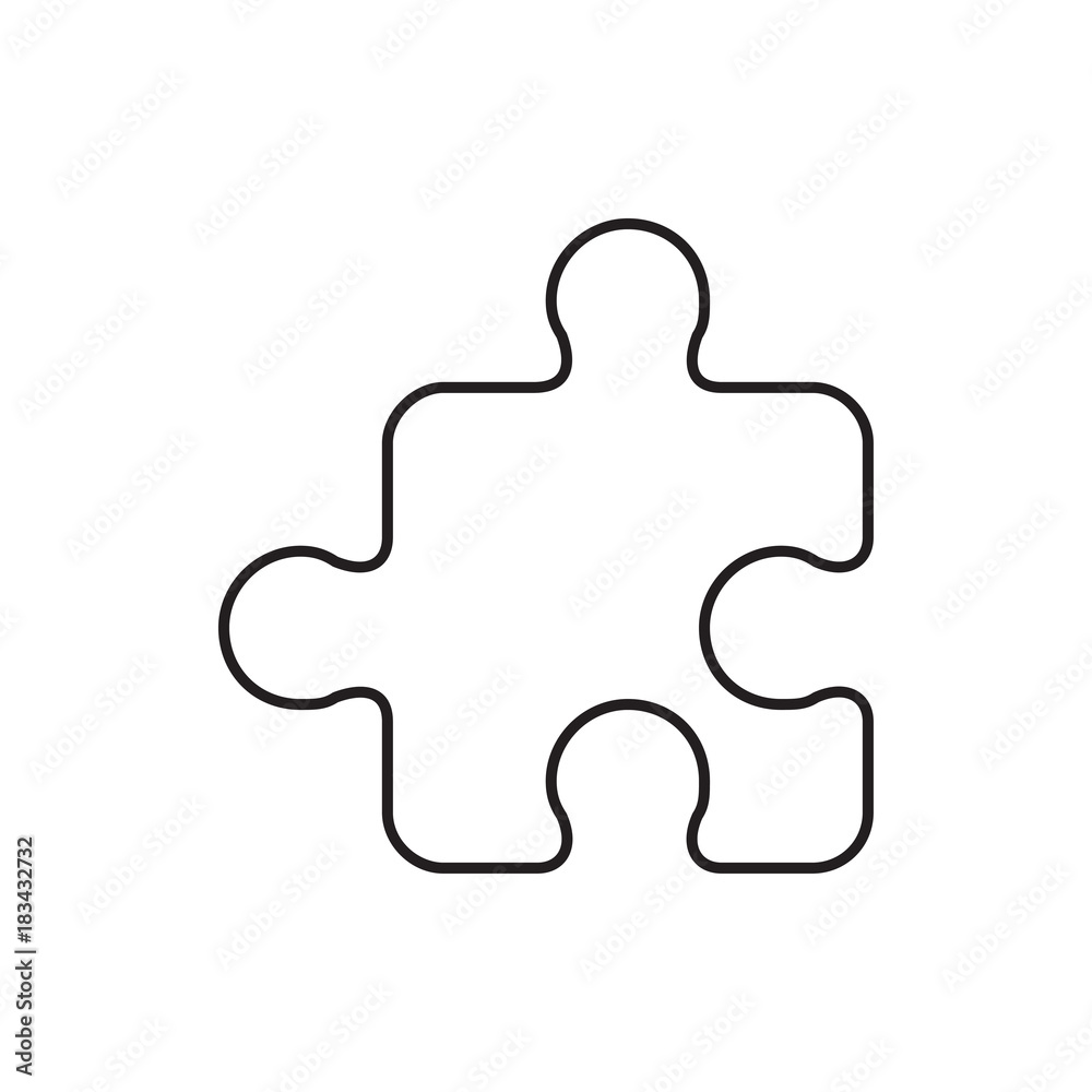 puzzle icon illustration puzzle icon illustration