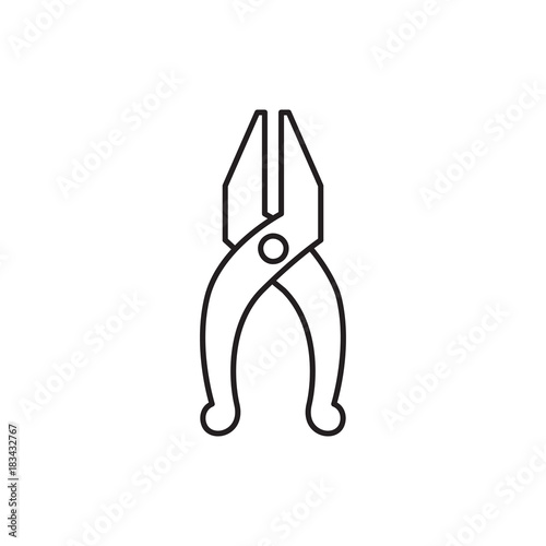nippers icon illustration