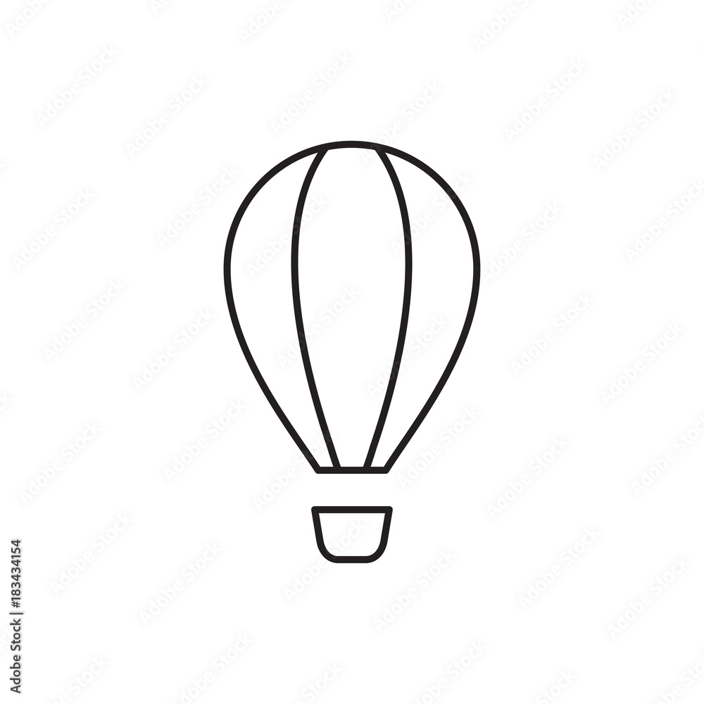 air balloon icon