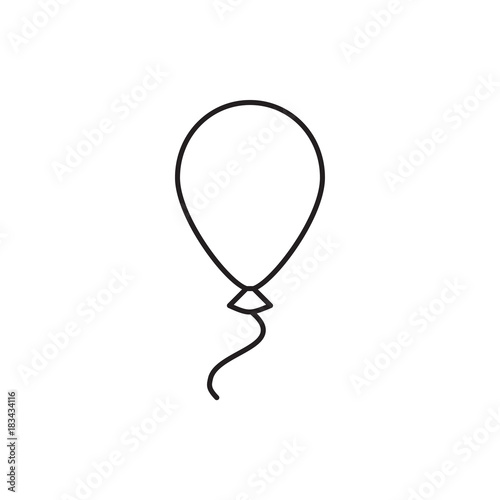 balloon icon illustration