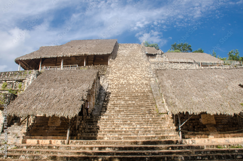 Ek Balam archarological site on Mexico