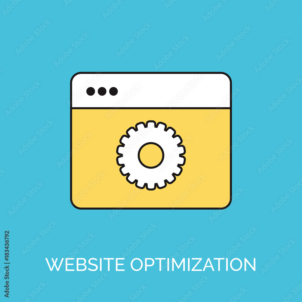 website optimization icon website optimization icon