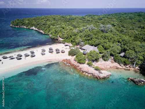 Bongoyo Island Aerial photo