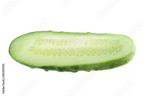 Cucumber vegetable  on white