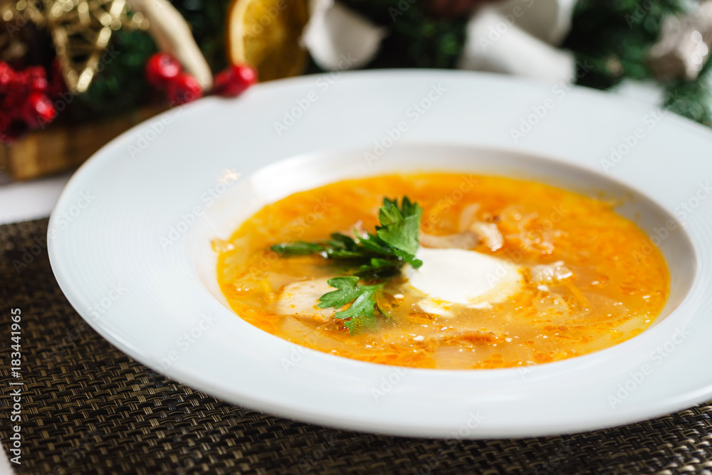 cabbage soup with sour cream cabbage soup with sour cream