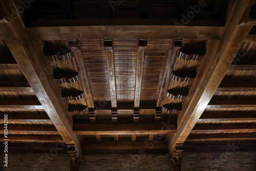 antique wooden ceiling