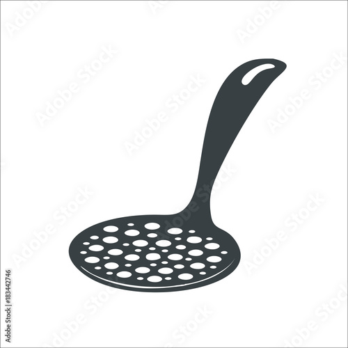 Skimmer icon. Vector Illustration