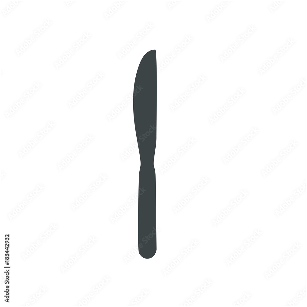 Knife icon. Vector Illustration Knife icon. Vector Illustration
