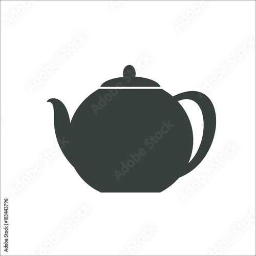 Teapot icon. Vector Illustration