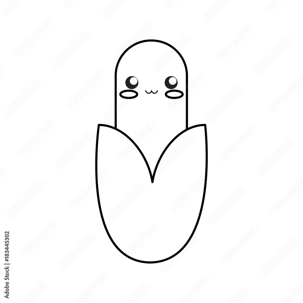 kawaii vegetables design concept kawaii vegetables design concept