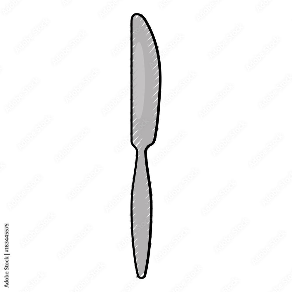 Obraz premium knife utensil icon