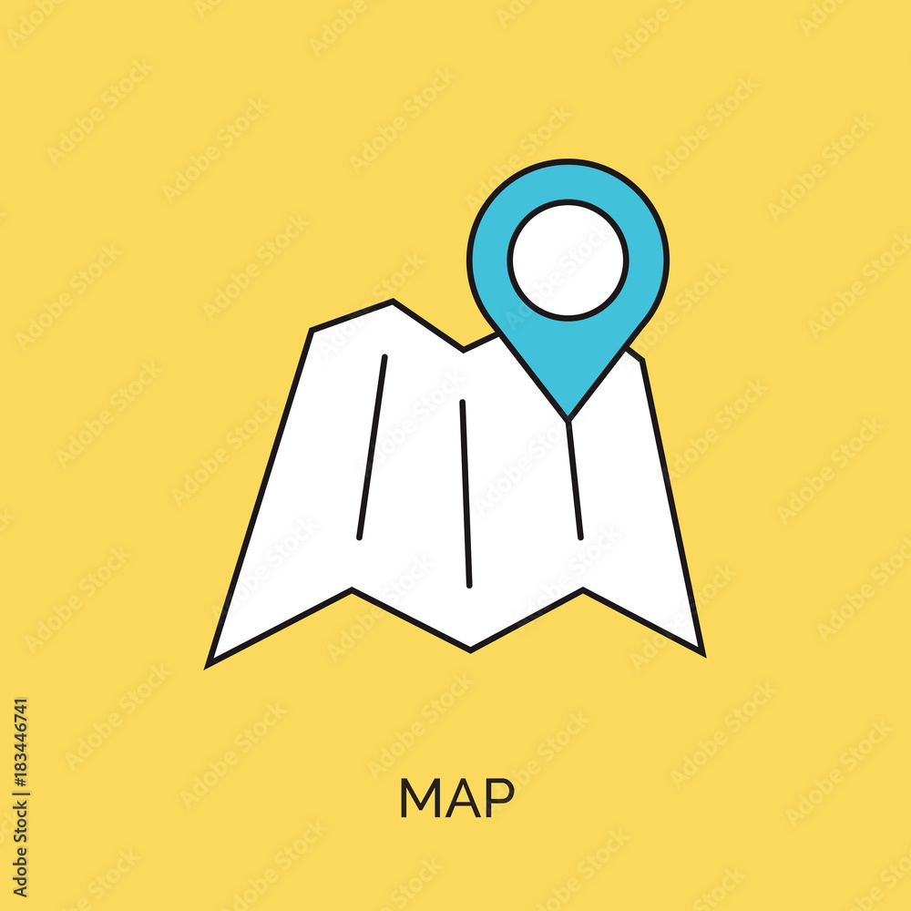 location on map icon location on map icon