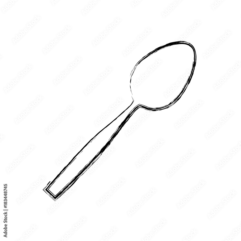 spoon  vector illustration
