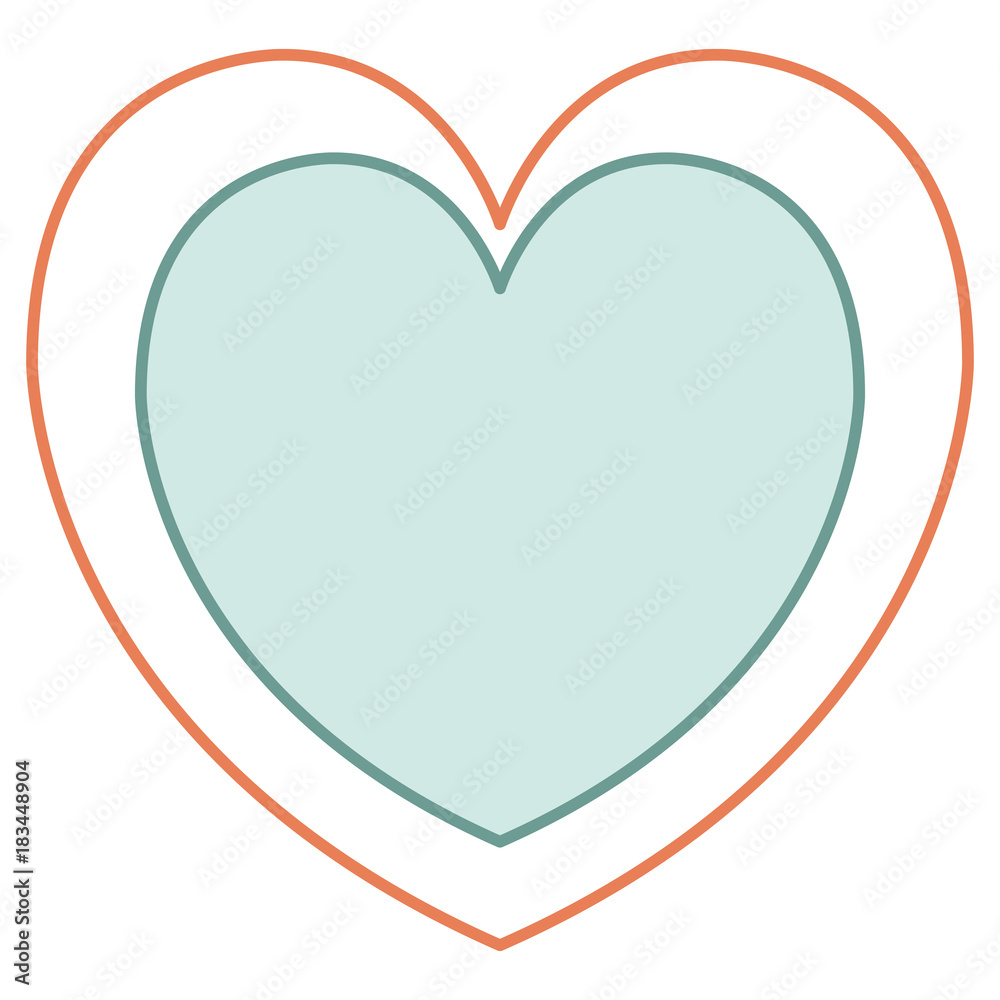 heart love isolated icon vector illustration design heart love isolated icon vector illustration design
