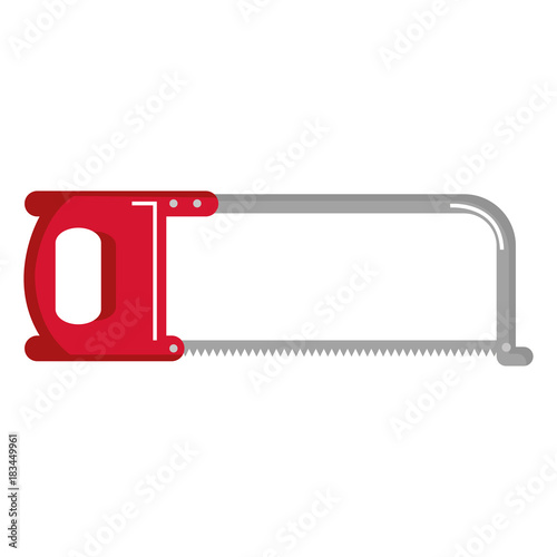 saw tool isolated icon vector illustration design