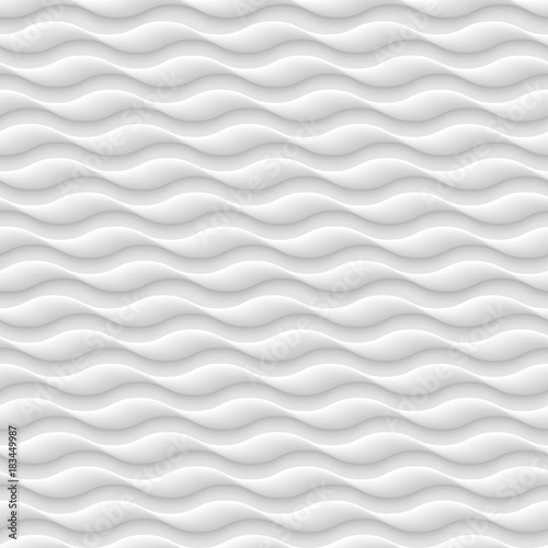 White seamless pattern,texture of abstract waves