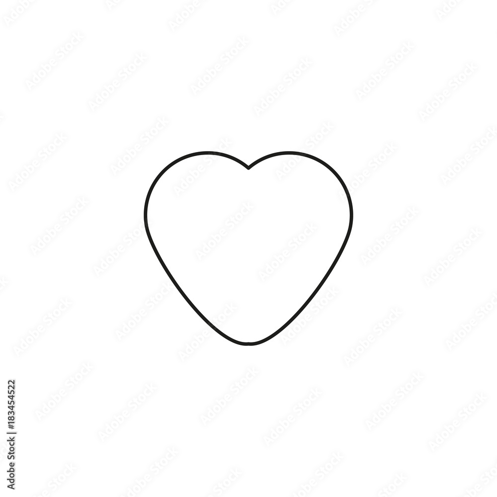 valentine heart icon