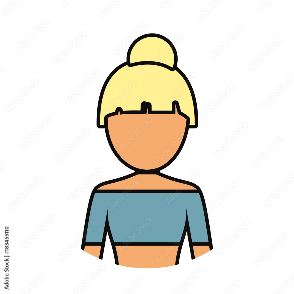 avatar woman icon image