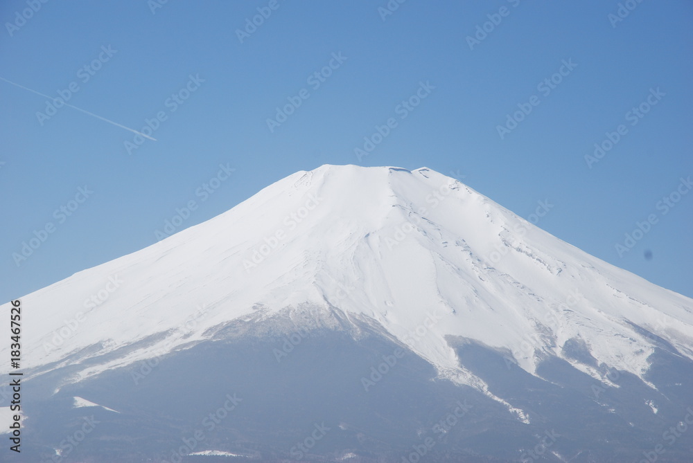 冬の富士山