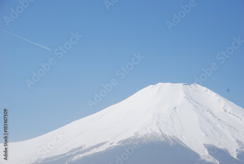 冬の富士山