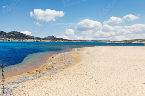 Vathis Volos beach of Antiparos  Greece