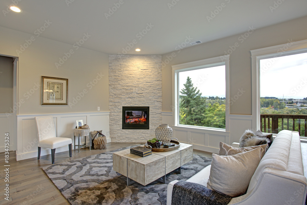 corner stone fireplace pictures