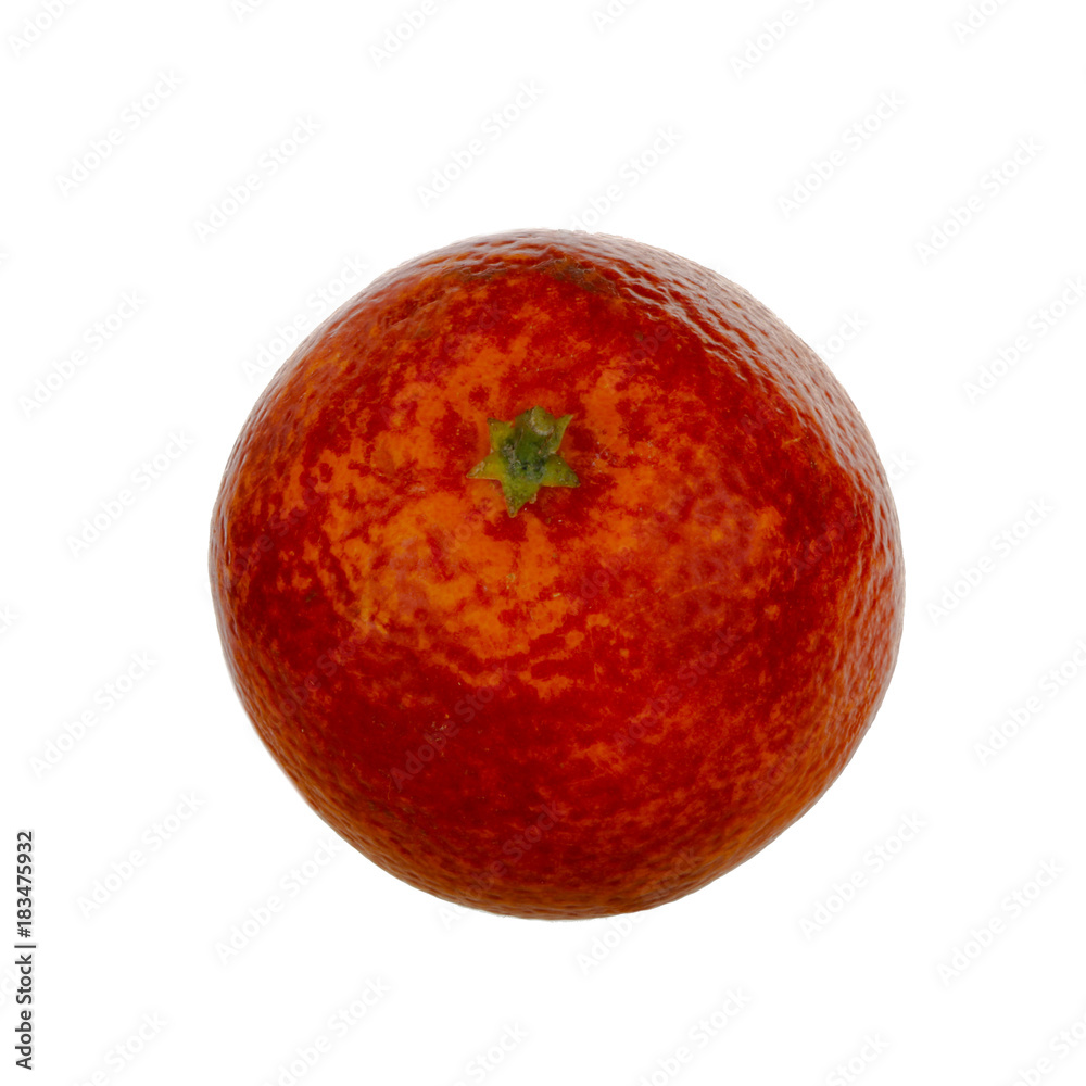 Obraz premium red orange isolated