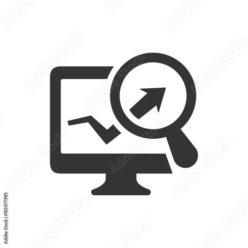 Online Marketing Research Icon