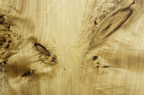 Texture of a wooden board / Photo taken in a carpentry workshop