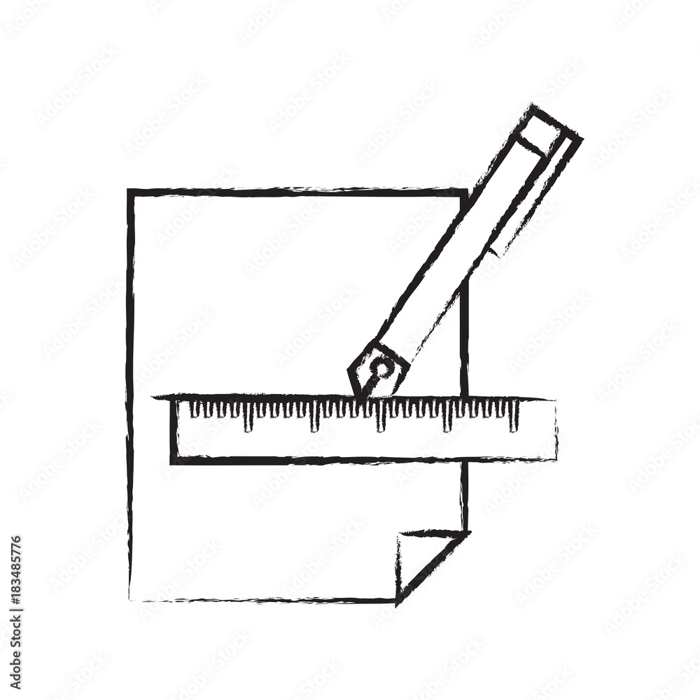 fountain pen and sheet icon fountain pen and sheet icon