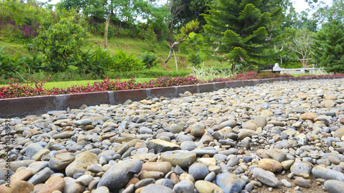 rocky road in the garden photography