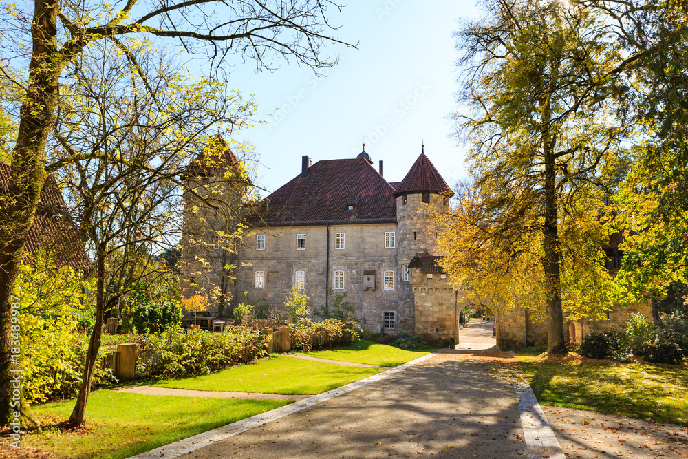 Obraz premium Wasserschloss Untersiemau
